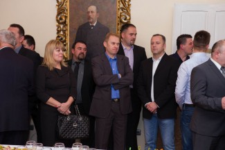 Božićni prijem kod požeškog gradonačelnika Vedrana Neferovića, 18.12.2015.