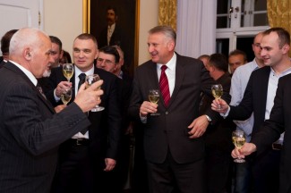 Božićni prijem kod požeškog gradonačelnika Vedrana Neferovića, 18.12.2015.