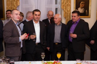 Božićni prijem kod požeškog gradonačelnika Vedrana Neferovića, 18.12.2015.