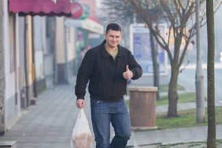 Šetnja gradom: Pleternica, 23.12.2015.