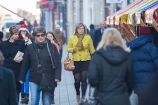 Šetnja gradom: Badnjak u Požegi, 24.12.2015.