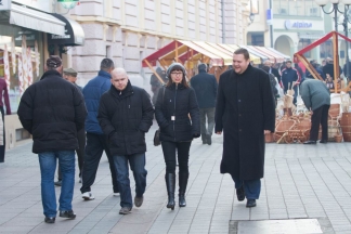 Šetnja gradom: Badnjak u Požegi, 24.12.2015.