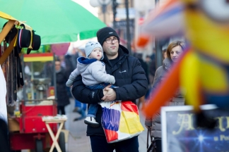 Šetnja gradom: Badnjak u Požegi, 24.12.2015.
