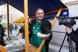 Šetnja gradom: Badnjak u Požegi, 24.12.2015.