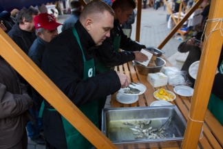 Šetnja gradom: Badnjak u Požegi, 24.12.2015.