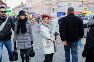 Šetnja gradom: Badnjak u Požegi, 24.12.2015.