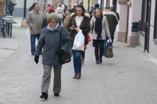 Požega: Prohladna šetnja Požegom, 2.1.2016.