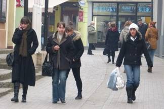 Požega: Prohladna šetnja Požegom, 2.1.2016.