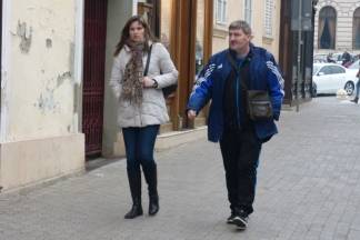 Požega: Prohladna šetnja Požegom, 2.1.2016.