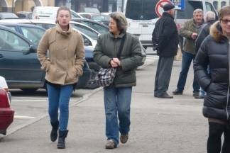 Požega: Prohladna šetnja Požegom, 2.1.2016.