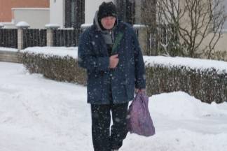 Požega: Snježna šetnja gradom, 3.1.2016.