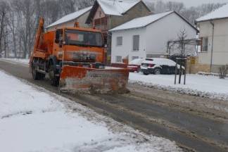 Požega: Snježna šetnja gradom, 3.1.2016.