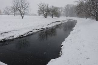 Požega: Snježna šetnja gradom, 3.1.2016.