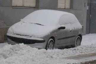 Požega: Snježna šetnja gradom, 3.1.2016.