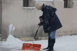 Požega: Snježna šetnja gradom, 3.1.2016.