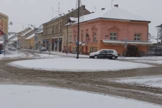 Požega: Snježna šetnja gradom, 3.1.2016.