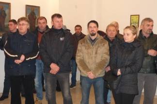 Vjernici pravoslavne vjeroispovjesti proslavili Badnjak, 6.1.2016.