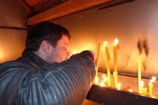 Vjernici pravoslavne vjeroispovjesti proslavili Badnjak, 6.1.2016.