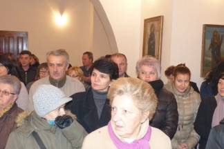 Vjernici pravoslavne vjeroispovjesti proslavili Badnjak, 6.1.2016.