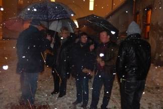 Vjernici pravoslavne vjeroispovjesti proslavili Badnjak, 6.1.2016.