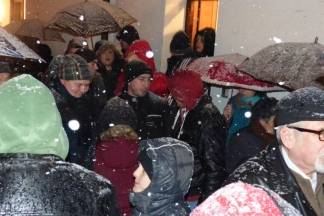 Vjernici pravoslavne vjeroispovjesti proslavili Badnjak, 6.1.2016.