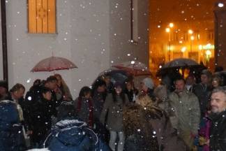 Vjernici pravoslavne vjeroispovjesti proslavili Badnjak, 6.1.2016.