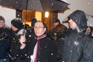 Vjernici pravoslavne vjeroispovjesti proslavili Badnjak, 6.1.2016.