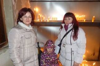 Vjernici pravoslavne vjeroispovjesti proslavili Badnjak, 6.1.2016.