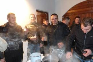 Vjernici pravoslavne vjeroispovjesti proslavili Badnjak, 6.1.2016.