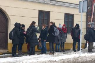 Požega: Šetnja gradom, 9.1.2016.