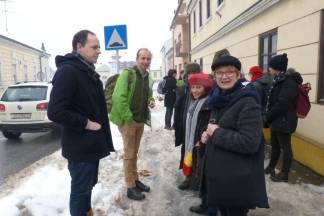 Požega: Šetnja gradom, 9.1.2016.