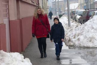 Požega: Šetnja gradom, 9.1.2016.