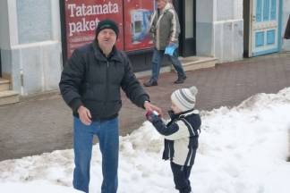 Požega: Šetnja gradom, 9.1.2016.