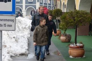 Požega: Šetnja gradom, 9.1.2016.