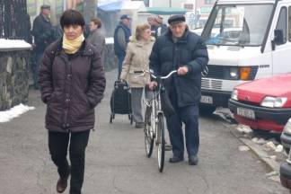 Požega: Šetnja gradom, 9.1.2016.