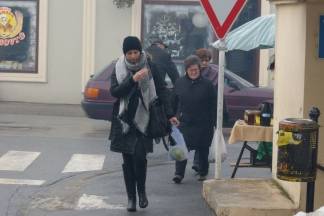 Požega: Šetnja gradom, 9.1.2016.