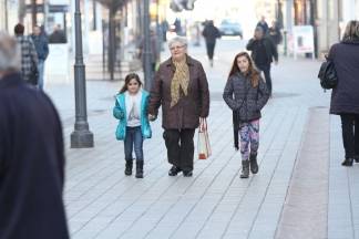 Sunčana subotnja šetnja gradom: Požega, 6.2.2016.