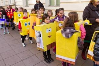 Požega: Dječje maškare, 9.2.2016.