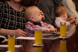 Prijem beba kod gradonačelnika Vedrana Neferovića, 15.2.2016