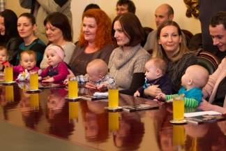 Prijem beba kod gradonačelnika Vedrana Neferovića, 15.2.2016