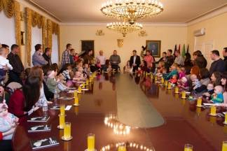 Prijem beba kod gradonačelnika Vedrana Neferovića, 15.2.2016