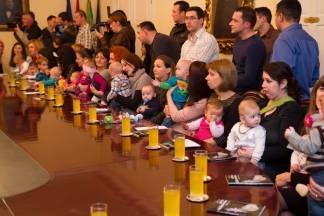 Prijem beba kod gradonačelnika Vedrana Neferovića, 15.2.2016