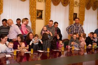 Prijem beba kod gradonačelnika Vedrana Neferovića, 15.2.2016