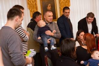 Prijem beba kod gradonačelnika Vedrana Neferovića, 15.2.2016