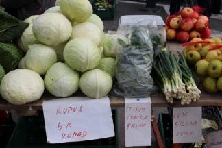 Ponuda na požeškoj tržnici, 10.3.2016.