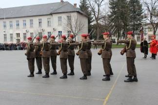 Svečana prisega u požeškoj vojarni, 12.3.2016.