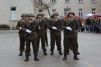 Svečana prisega u požeškoj vojarni, 12.3.2016.
