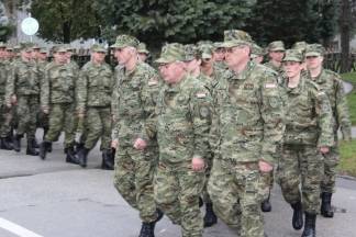 Svečana prisega u požeškoj vojarni, 12.3.2016.