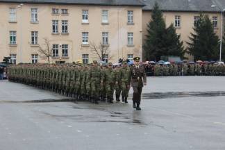 Svečana prisega u požeškoj vojarni, 12.3.2016.
