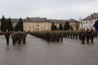 Svečana prisega u požeškoj vojarni, 12.3.2016.
